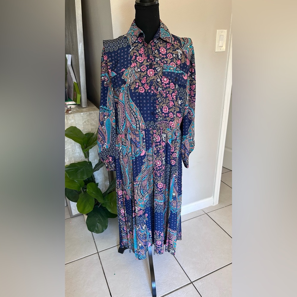 Vintage Beautiful 80-90s Leslie Fay Maxi Dress